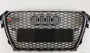 Радіаторна решітка в стилі RS для Audi A4 B8 післярестайл фото