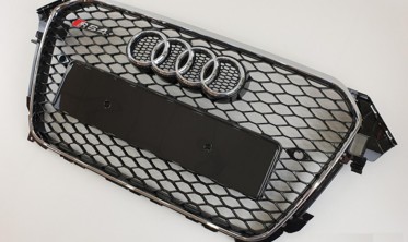 Радіаторна решітка в стилі RS для Audi A4 B8 післярестайл фото