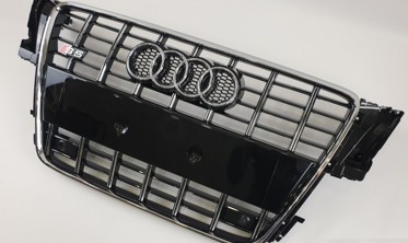 Тюнінгова решітка радіатора для Audi A5 8T дорестайл стиль S5 фото