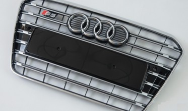 центральная решетка переднего бампера стиль S-line для AUDI A5 I поколение рестайл фото