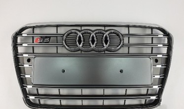 центральная решетка переднего бампера для AUDI A5 8T рестайл стиль S-line фото