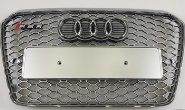 решітка радіатора в стилі RS для AUDI A5 8T післярестайл фото