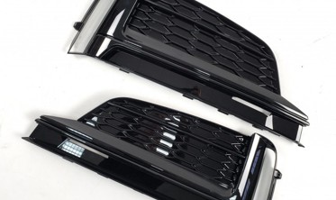 бічні решітки переднього бампера S-line Audi A5 F5 фото