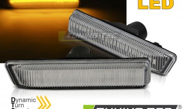 led повороты в боковые крылья BMW X5 E53 фото