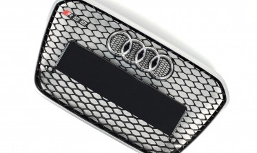 Тюнінгова решітка радіатора в стилі RS для Audi A6 C7 2011-2014 фото