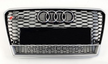 Quattro чорна решітка для Audi A7 4G8 в стилі RS фото