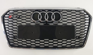 тюнінг решітка переднього бампера в стилі RS для AUDI A7 4G8 (2014-2017) фото