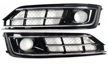 Тюнінгова решітка в стилі W12 для AUDI A8 D4 післярестайл фото