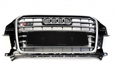 центральная радиаторная решетка в стиле S-line для AUDI Q3 8U (2011-2014) фото