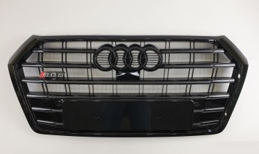 Тюнінгова решітка радіатора для Audi Q5 FY в стилі S-Line (2016-2020) фото