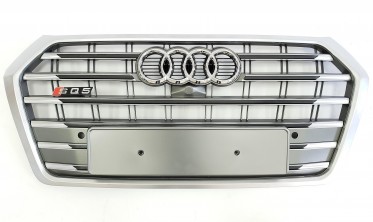 тюнинг решетка переднего бампера AUDI Q5 (второе поколение) FY в стиле SQ5 фото