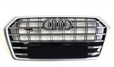 центральна решітка переднього бампера AUDI Q5 FY у стилі SQ5 (2016-2020) фото