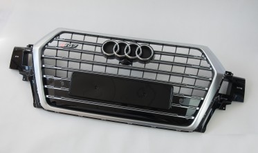 радиаторная решетка переднего бампера в стиле S-Line для Audi Q7 4M (2015-...) фото