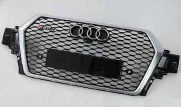 центральная решетка переднего бампера в стиле RS для AUDI Q7 4M фото