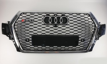 радиаторная решетка в передний бампер в стиле RS для AUDI Q7 4M фото