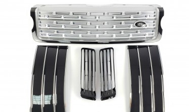 решетка с тюнинговыми жабрами для Range Rover Vogue L405 фото
