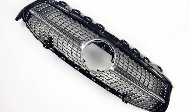 Радіаторна сіра решітка для Mercedes CLA-Class C118 (Diamond) фото