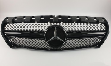 Тюнінгова решітка в стилі AMG для Mercedes CLA-Class C117 (2013-2017) фото