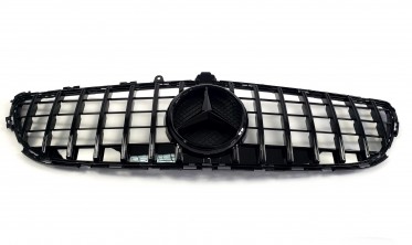 Центральная решетка для Mercedes CLS-Class C218 (GT Black) фото