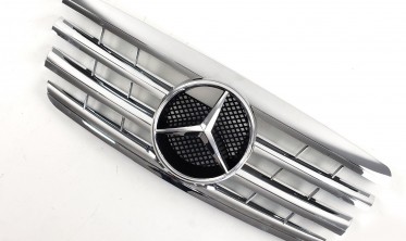 радиаторная тюнинг решетка для Mercedes E-Class W210 (Cl Chrome) фото