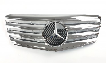 решітка для Mercedes E-Class W210 (Cl All Chrome) фото