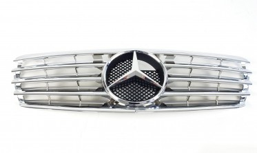 решітка радіатора для Mercedes E-Class W211 (CL Chrome) фото