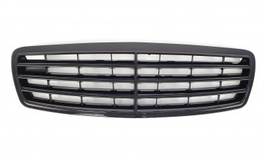 Чорна решітка для Mercedes E-Class W211 (All Black) фото