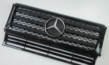 тюнинг решетка радиатора для Mercedes G-Class W463 (стиль СL) фото