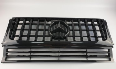 Центральна решітка для Mercedes G-Class W463 (GT All Black) фото