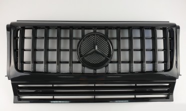 Центральна решітка для Mercedes G-Class W463 (GT All Black) фото