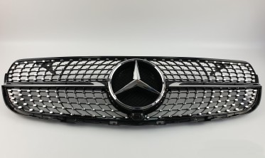 Центральная решетка для Mercedes GLC/GLC Coupe-Class X253/C253 (Diamond) фото