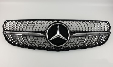 Центральная решетка для Mercedes GLC/GLC Coupe-Class X253/C253 (Diamond) фото