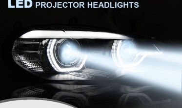 Світлодіодні передні фари BMW X5 E70 з 3D кільцями (Xenon OEM) фото