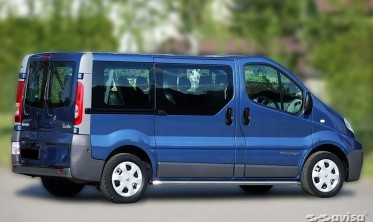 захисна накладка на задній бампер Opel Vivaro I, Renault Trafic II, Nissan Primastar фото