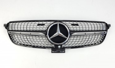 решетка радиатора для Mercedes GLE-Class W166 (Diamond) фото