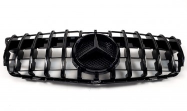тюнинг решетка радиаторная для Mercedes GLK-Class X204 (GT Black) фото