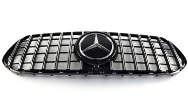 тюнинг решетка для Mercedes GLE-Class W167 (GT Chrome Black AMG) фото