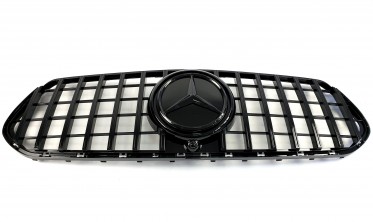 Черная решетка для Mercedes GLE-Class W167 (GT Panamericana) фото