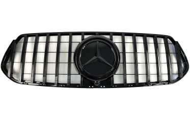 Черная решетка для Mercedes GLE-Class W167 (GT Panamericana) фото