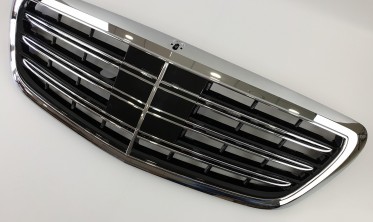 Хромована тюнінгова решітка для Mercedes S-Class W222 (AMG Chrome) фото