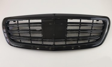 тюнінг решітка радіатора для Mercedes S-Class W222 (AMG All Black) фото
