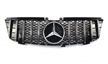 решітка радіаторна для Mercedes ML-Class W164 (GT Chrome Black) фото