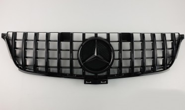 тюнінг решітка радіатора для Mercedes ML-Class W166 (GT All Black) фото