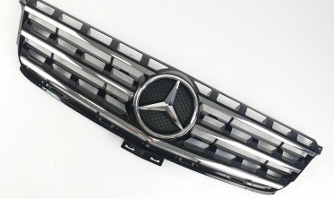 радіаторні решітки для Mercedes ML-Class W166 (GT Chrome Black) фото