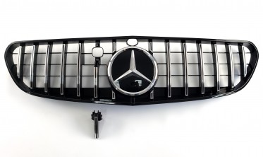решетка для Mercedes S-Class Coupe C217 (GT Chrome Black) фото