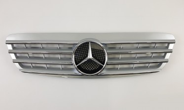 срібні грати радіатора для Mercedes S-Class W220 (CL Silver) фото