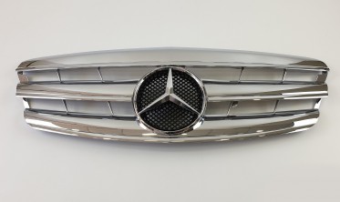 глянцевая CL-Look решетка для Mercedes S-Class W220  фото