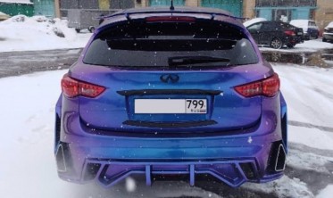Універсальна насадка глушника Buzzer ZZ251XLP (ліва) фото