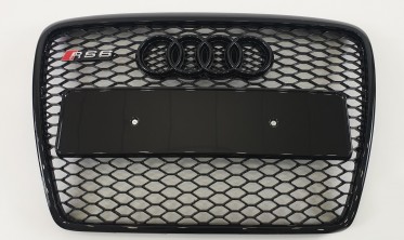 тюнинг решетка радиатора для Audi A6 C6 в стиле RS фото
