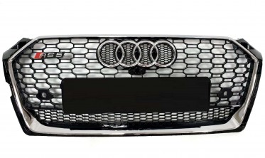 решетка радиатора для Audi A5 F5 в стиле RS5 фото